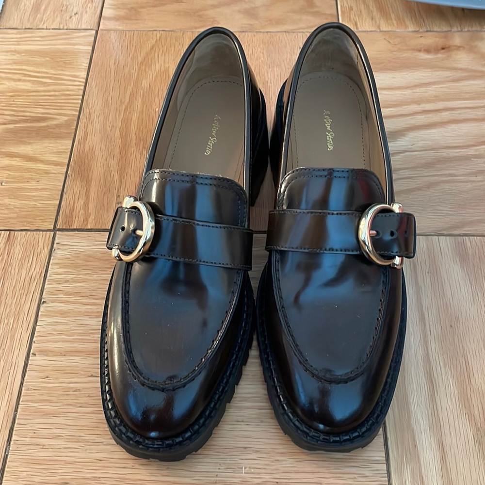 Heeled loafers from & other stories